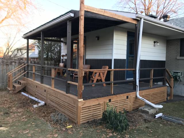 Deck repairs and upgrades
