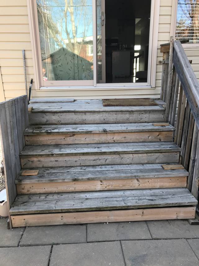 Before, Back Porch