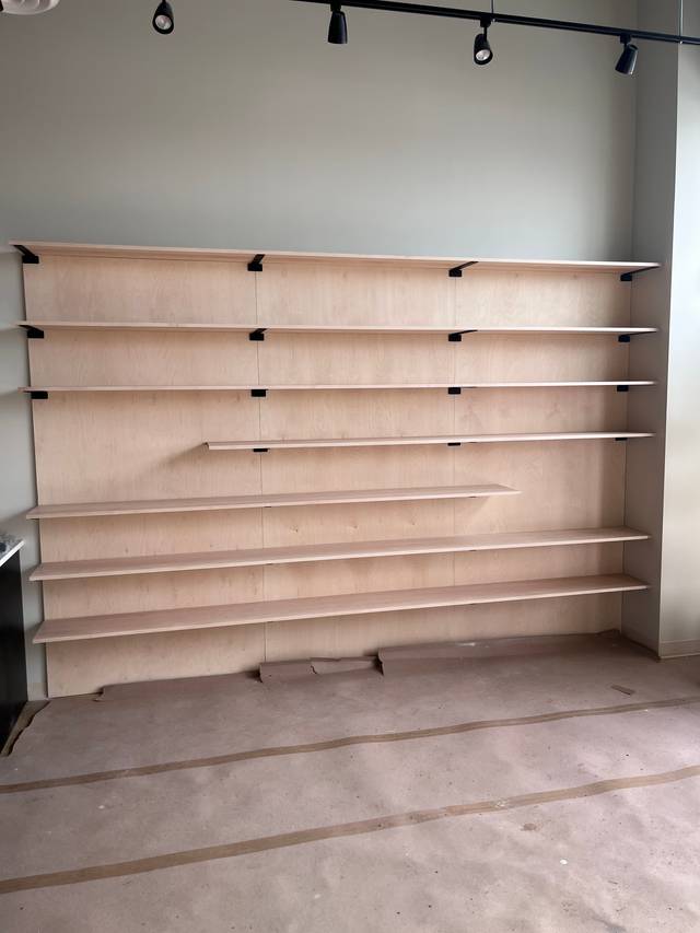 Custom Shelves