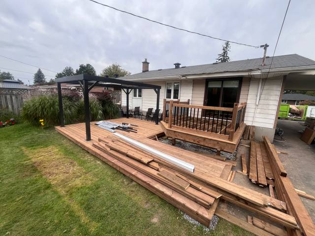 Deck and Gazebo — Day 7